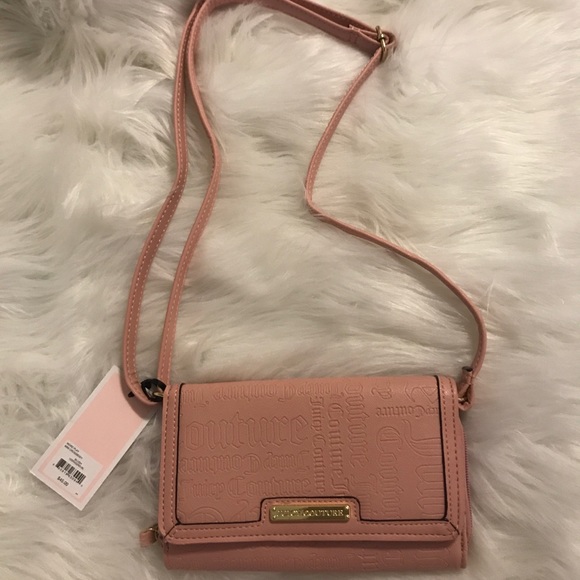 Juicy Couture Handbags - NWT Blush Pink Juicy Couture Mini Crossbody